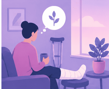 coping with illness or injury